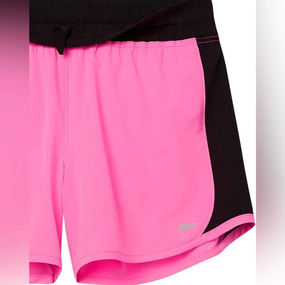 Amazon Essentials Women's Pink and Black 4" Stretch Woven Running Short Size XXL - Picture 6 of 6